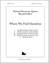 Where We Find Ourselves SATB Vocal Score cover